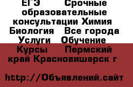 ЕГЭ-2021! Срочные образовательные консультации Химия, Биология - Все города Услуги » Обучение. Курсы   . Пермский край,Красновишерск г.